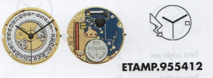 Movimento ETA 955412