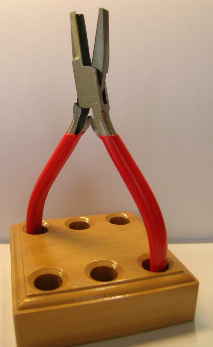 Pinza semi tonda concava