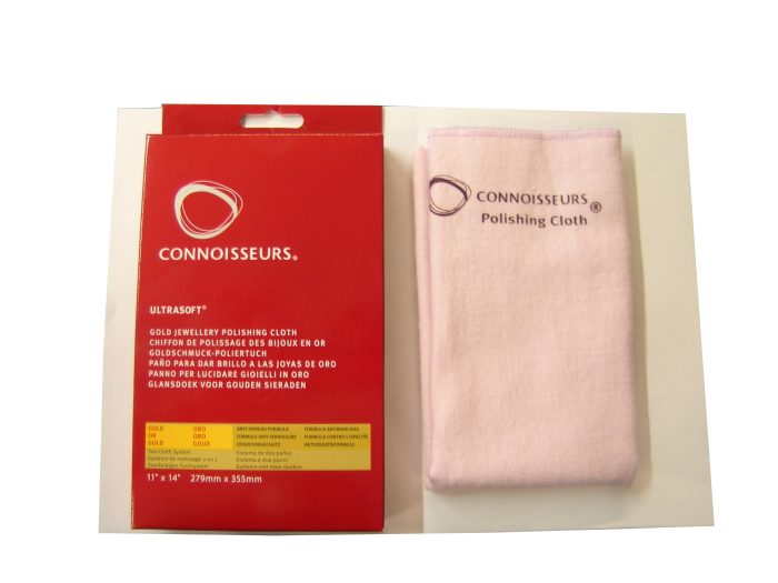 Connoisseurs - Panno per lucidare gioielli in oro P1000