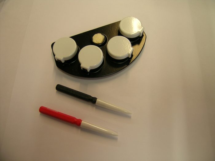 Wit - Porta Olio con Pietre in Agata
