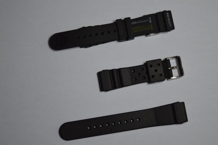 Cinturino Nero Gomma Wind Velocity