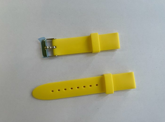 Cinturino Giallo Gomma Liscio