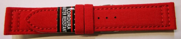 Cinturino Cordura Rosso Water Resistent