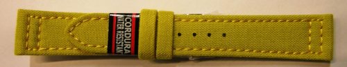Cinturino Cordura Giallo Water Resistent