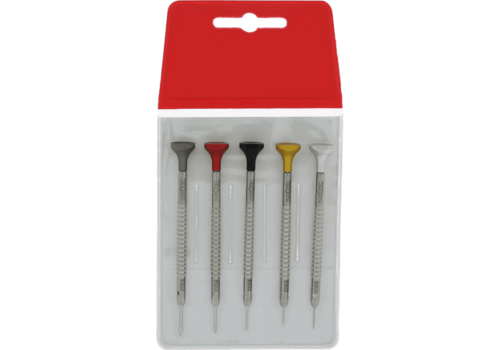 Horotec 5 Cacciaviti Da Orologiaio MSA 01.218-B