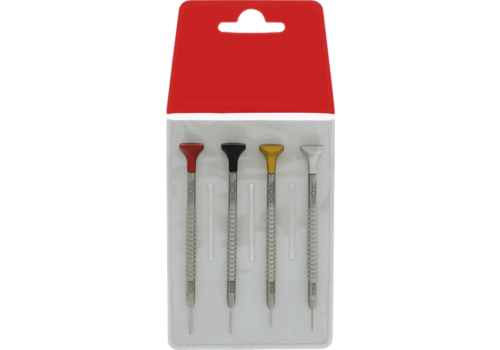 Horotec 4 Cacciaviti Da Orologiaio MSA 01.218-G